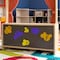 Flash Furniture Bright Beginnings Wooden Puppet Theater with Removable Curtains and Bottom Magnetic Chalkboard with Locking Caster Wheels, Natural MK-ME19202-GG - alternate 8